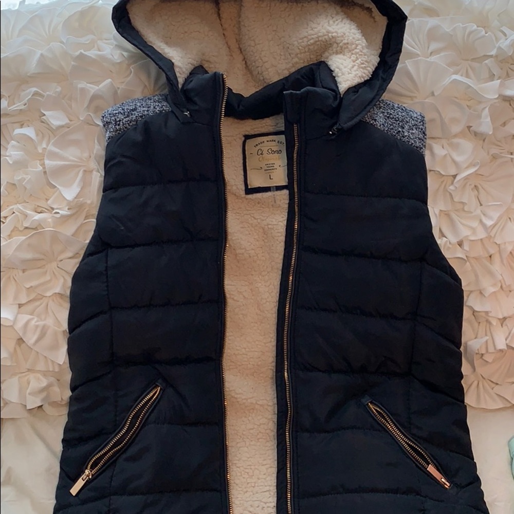 Ci Sono Navy Vest